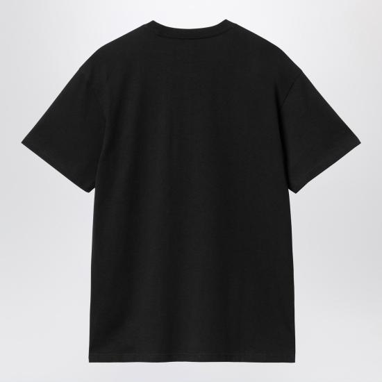 26SS 칼하트 WIP 숏슬리브 체이스 티셔츠 I026391CO Black - CARHARTT WIP
