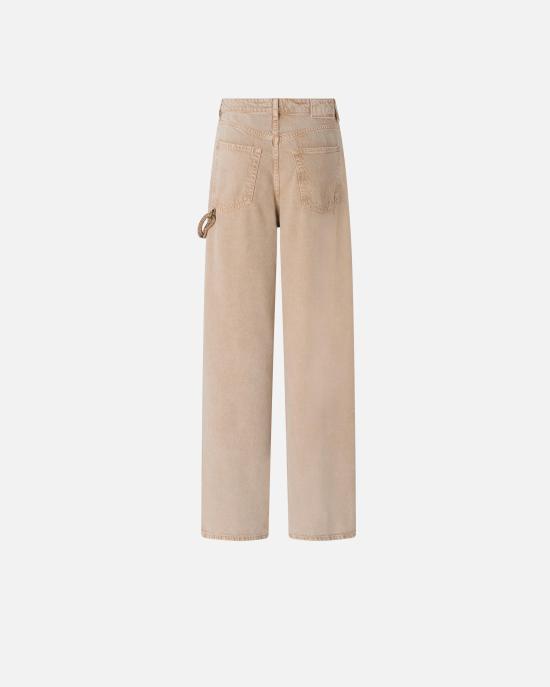 26SS 핑코 팬츠 104601A33R C88 Beige macrocistide - PINKO