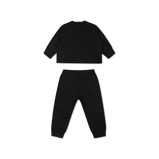  [키즈] 발망 트레이닝 웨어 로고 아동용 스웨트셔츠 및  세트 (블랙) - BALMAIN