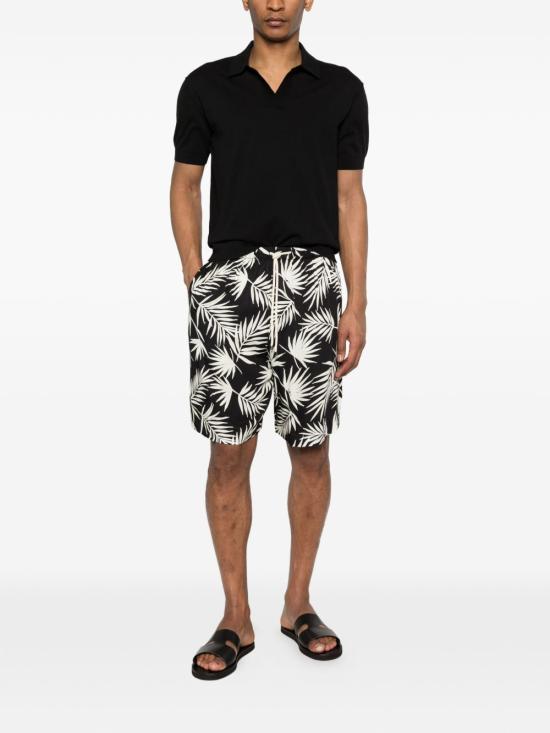 26SS Paolo Pecora 폴로 티셔츠 A043F100 9000 Black - OTHER BRANDS