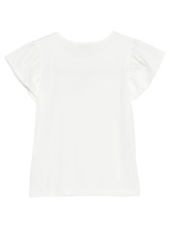 26SS [키즈] 봉쁘앙 티셔츠 S06GTSK00008 102 UPB BLANC LAIT - BONPOINT