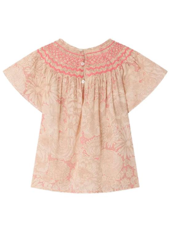 26SS [키즈] 봉쁘앙 셔츠 S06GBLW00016 522 FL ROSE MOYEN - BONPOINT