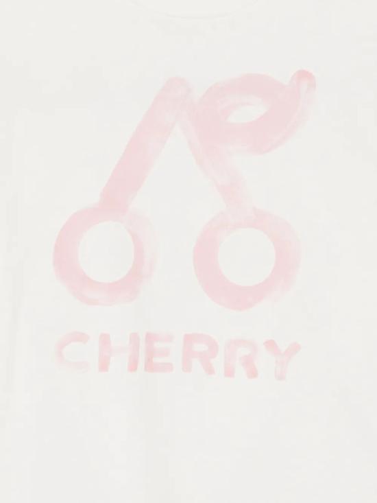 26SS [키즈] 봉쁘앙 티셔츠 S06GTSK00017 102 UPB BLANC LAIT - BONPOINT