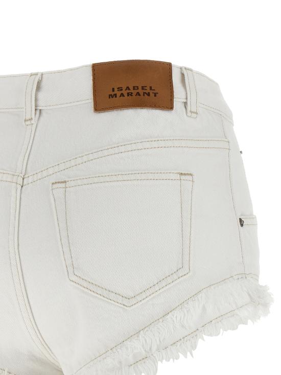 26SS 이자벨마랑 숏팬츠 SH0283FAD1H02I20WH White - ISABEL MARANT