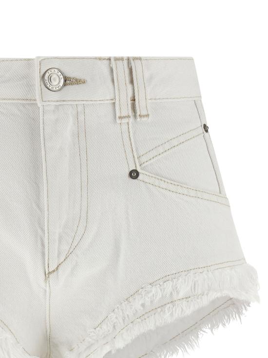 26SS 이자벨마랑 숏팬츠 SH0283FAD1H02I20WH White - ISABEL MARANT