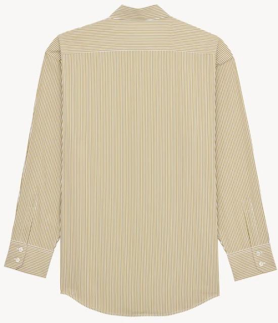 26SS 생로랑 셔츠 865483Y260D 3302 KAKI BLANC - SAINT LAURENT