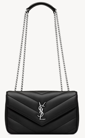 26SS 생로랑 루루 스몰 마테라쎄 램스킨 숄더백 801437AAE4Y 1000 NERO