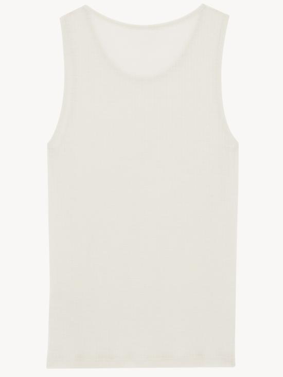 26SS 생로랑 블라우스 823603Y37EC 9469 White - SAINT LAURENT