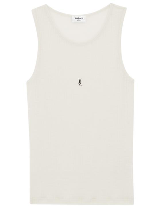 26SS 생로랑 블라우스 823603Y37EC 9469 White