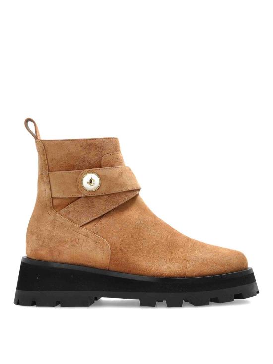 25FW 지미추 부츠 MEENAFLATSVVTOFFEE Brown