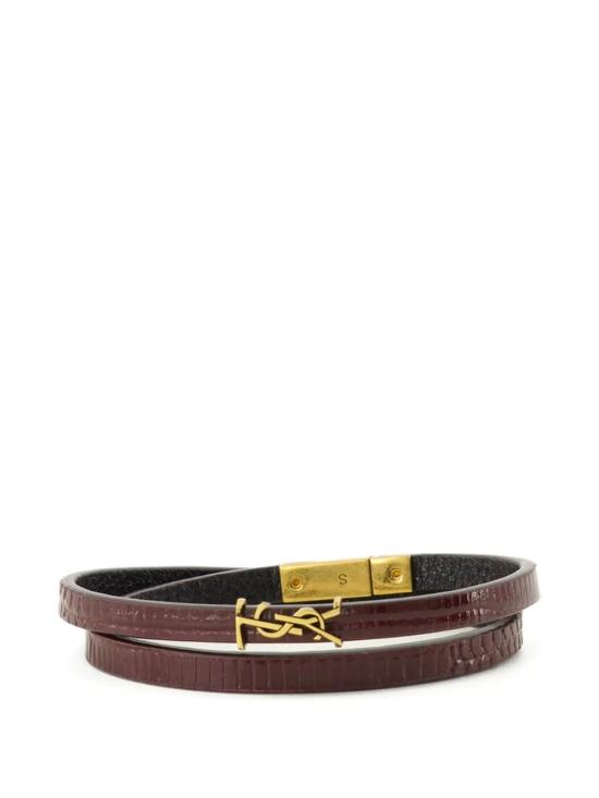 26SS 생로랑 팔찌 745602 EAA5L 6987 NOIR PIN