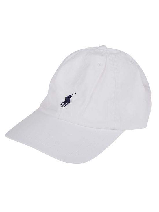 26SS [키즈] 랄프 로렌 모자 323552489 001 WHITE