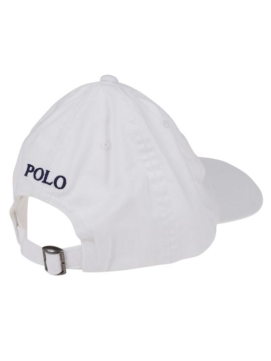 26SS [키즈] 랄프 로렌 모자 323552489 001 WHITE - RALPH LAUREN