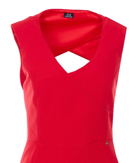 26SS 카탈리나 미디 원피스 MARYLIN ROSSO Red - CATALINA