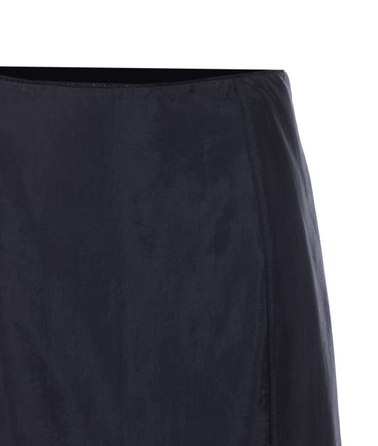 26SS 던스트 미디 스커트 UDSK6A206BK BLACK Blue - DUNST