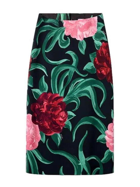 26SS 라 더블제이 미디 스커트 SKI0011SAB001PEO05BL01 Multicolour