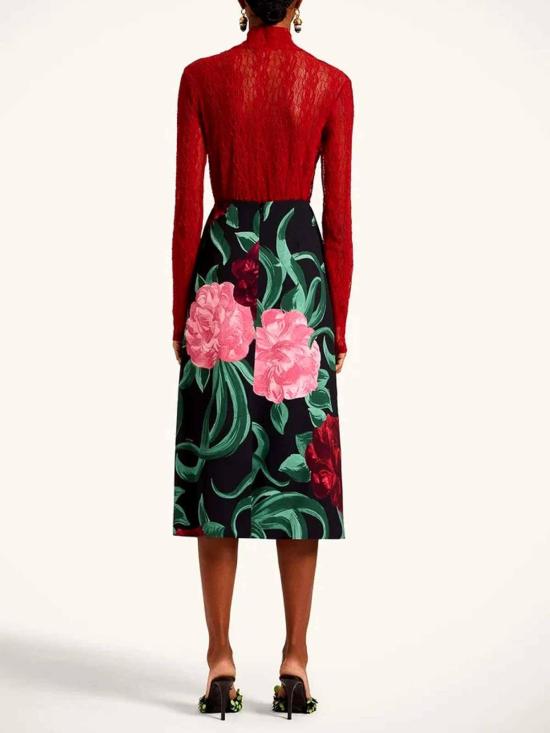 26SS 라 더블제이 미디 스커트 SKI0011SAB001PEO05BL01 Multicolour - LA DOUBLEJ