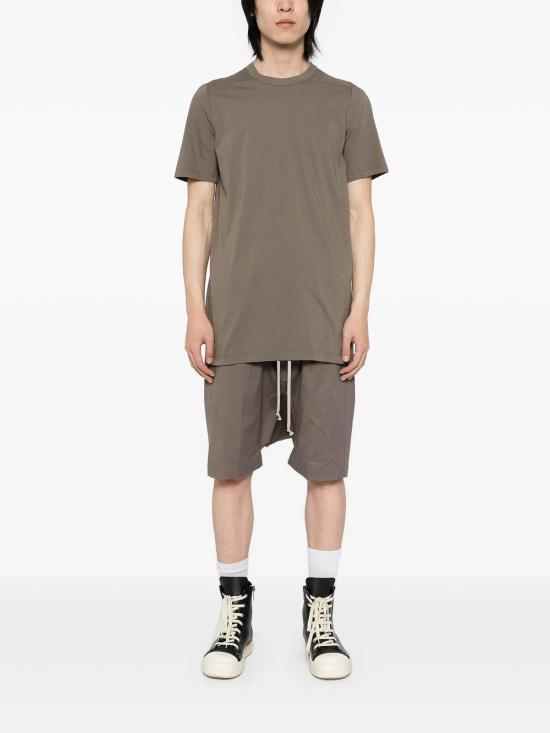 25SS 릭 오웬스 반팔 티셔츠 RU01E526434 Brown - RICK OWENS