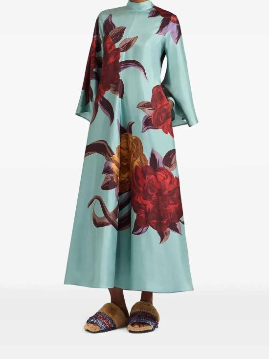 26SS 라 더블제이 미디 스커트 DRE0232SIL001PEO06BU01 Blue - LA DOUBLEJ