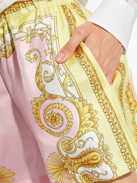 26SS 베르사체 숏팬츠 10204161A171585Y590 Yellow - VERSACE