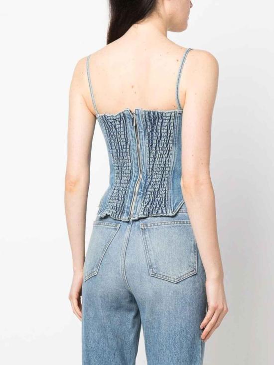  마그다뷰트림 민소매 티셔츠 111523BLUE Blue - MAGDA BUTRYM