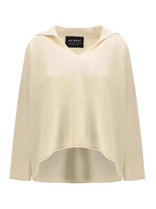 26SS 알라누이 폴로 티셔츠 LWHV002R26KNI0010300 White