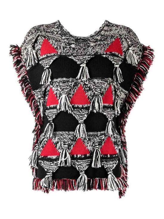  에트로 민소매 티셔츠 187E11 Multicolour