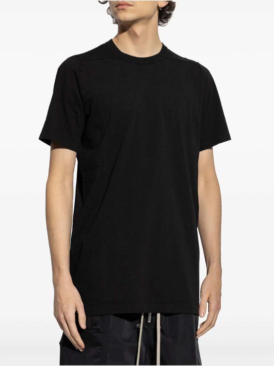  릭 오웬스 반팔 티셔츠 RU01E526409 Black - RICK OWENS