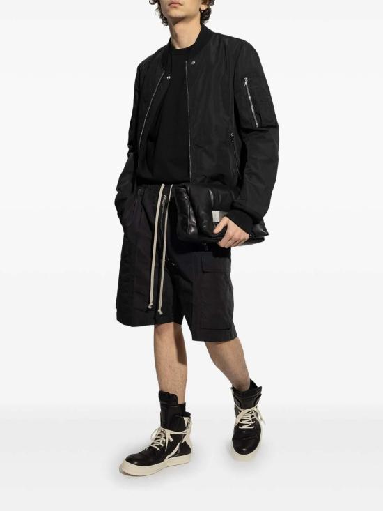  릭 오웬스 반팔 티셔츠 RU01E526409 Black - RICK OWENS