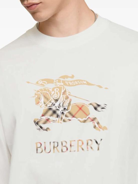 26SS 버버리 긴팔 티셔츠 8121955 White - BURBERRY