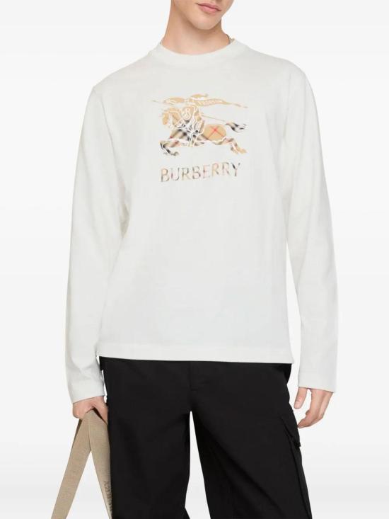 26SS 버버리 긴팔 티셔츠 8121955 White - BURBERRY
