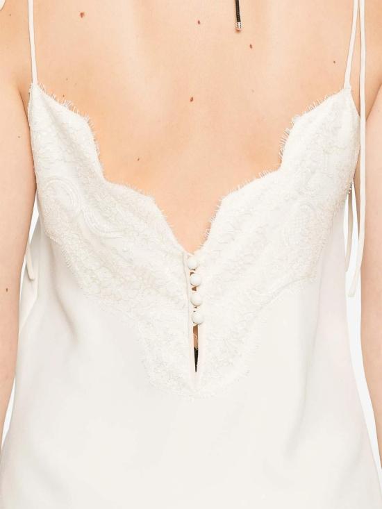 26SS 발렌티노 가라바니 민소매 티셔츠 BAEBG11MMAD6 White - VALENTINO GARAVANI