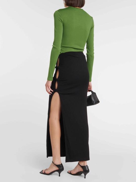  크리스토퍼에스버 미디 스커트 23024317BLACK Black - CHRISTOPHER ESBER