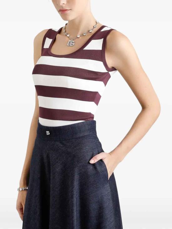 25SS 돌체앤가바나 민소매 티셔츠 FXT34TJAIQ8R5231 Red - DOLCE & GABBANA