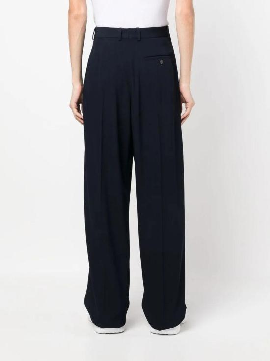  발렌시아가 수트 팬츠 725469TNT094100 Blue - BALENCIAGA