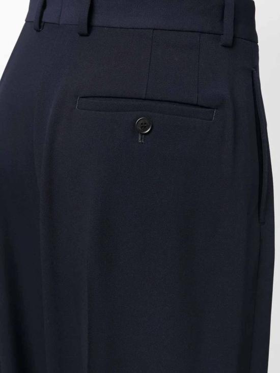  발렌시아가 수트 팬츠 725469TNT094100 Blue - BALENCIAGA