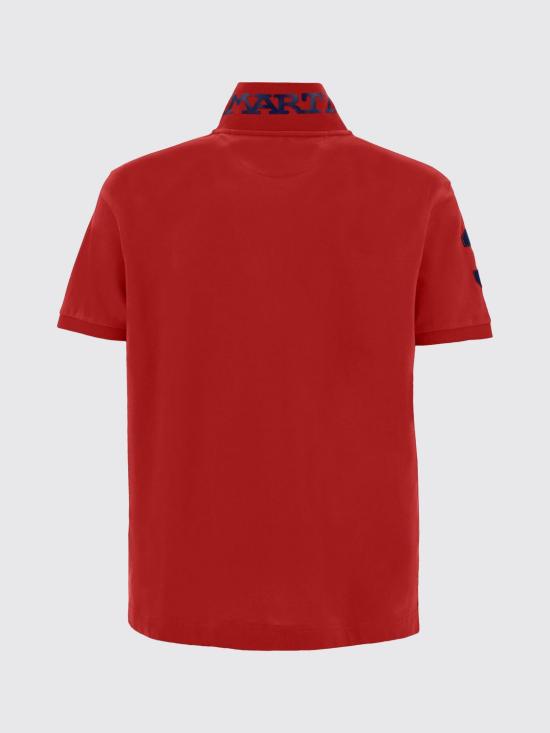 26SS 라 마티나 폴로 티셔츠 MCP300PK001 06008 Red - LA MARTINA