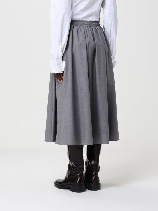 26SS 막스마라 롱 스커트 2611101061600 004 Grey - MAX MARA