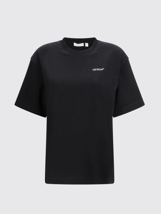 26SS 오프화이트 반팔 티셔츠 2AA13FS26JER001 W003 Black - OFF WHITE