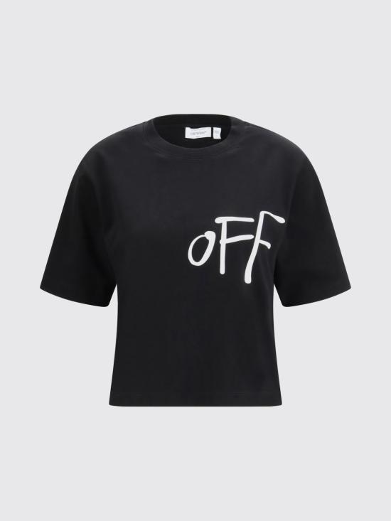 26SS 오프화이트 반팔 티셔츠 2AA124S26JER005 W003 Black - OFF WHITE