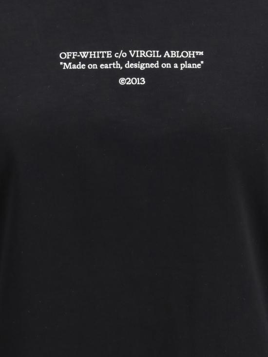 26SS 오프화이트 반팔 티셔츠 2AA124S26JER006 W003 Black - OFF WHITE