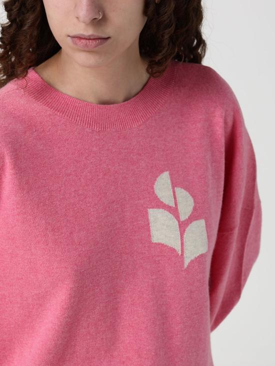 26SS 이자벨마랑에뚜왈 마리산스 코튼 스웨터 PU0053FAA1X05E 40BG Pink - ISABEL MARANT ETOILE