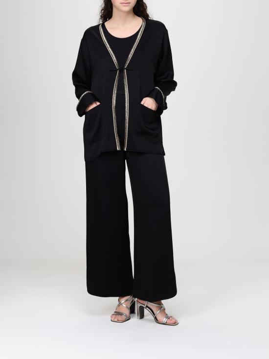 26SS 포르테포르테 스웨터 14548MYJACKET 8000 Black - FORTE FORTE