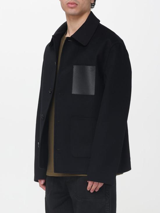 26SS 로에베 자켓 H526Y02W93 1100 Black - LOEWE