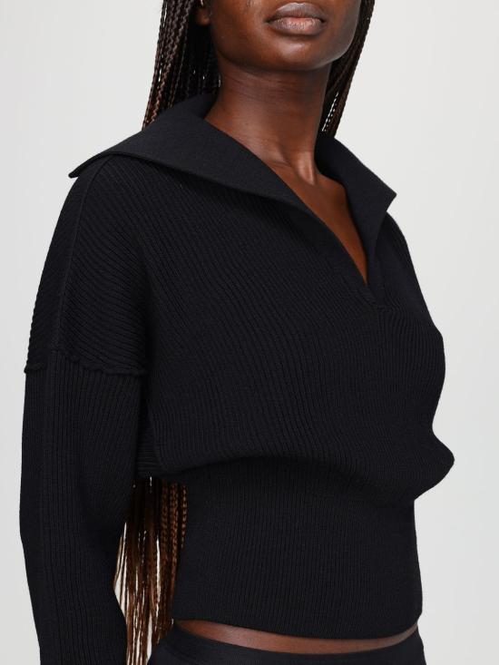 26SS 릭 오웬스 긴팔 티셔츠 RP01F6334CC 09 Black - RICK OWENS