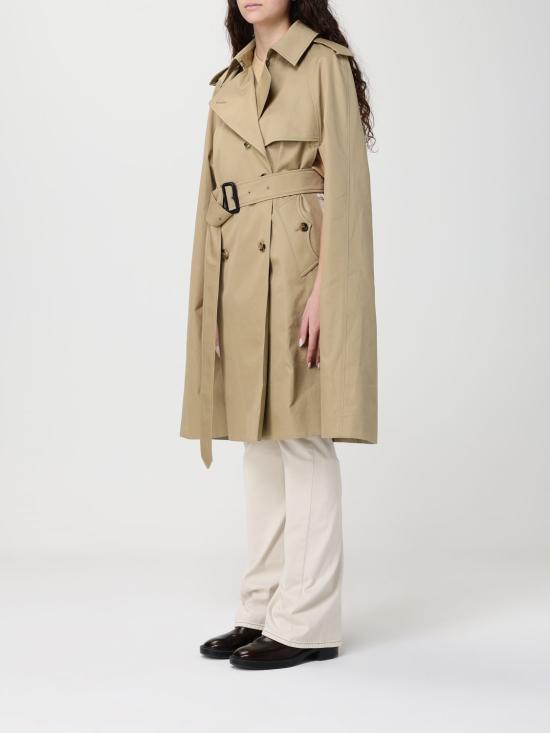 26SS 버버리 개버딘 벨몬트 트렌치 케이프 8121150 Beige - BURBERRY