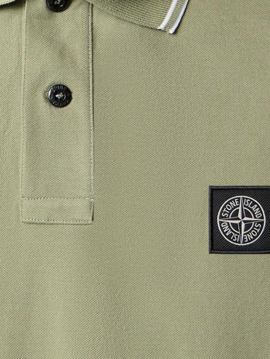 26SS 스톤 아일랜드 폴로 티셔츠 2200010S0018 V005G Military - STONE ISLAND