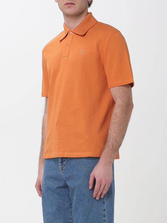 26SS 로에베 폴로 티셔츠 H526Y23XA1 9100 Orange - LOEWE