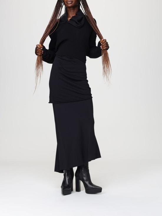 26SS 릭 오웬스 스웨터 RP01F6634KWVH 09 Black - RICK OWENS