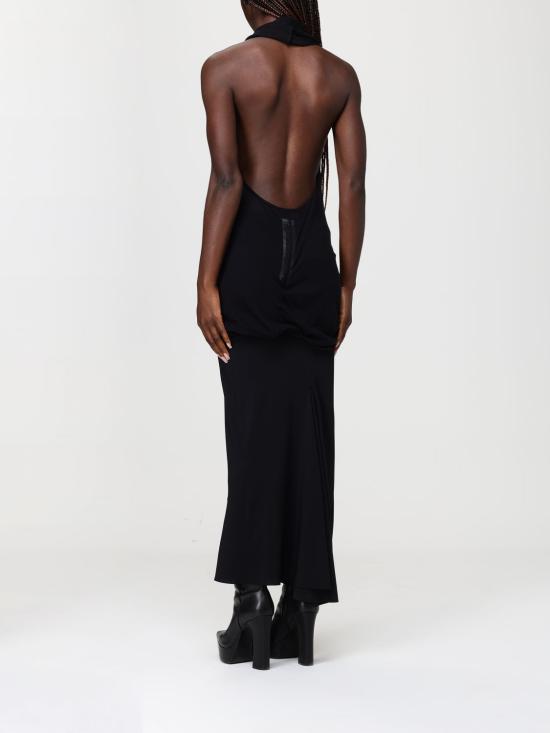 26SS 릭 오웬스 롱 원피스 RP01F6105UCS 09 Black - RICK OWENS